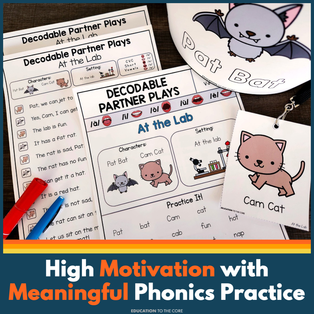 Decodable Partner Plays | Reader's Theater