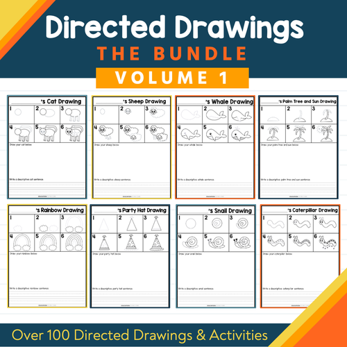 100 Directed Drawings: Volume 1