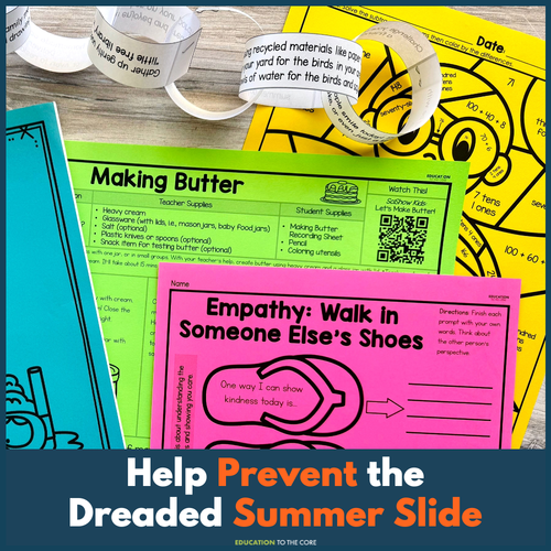 3rd Grade Summer Review Packet