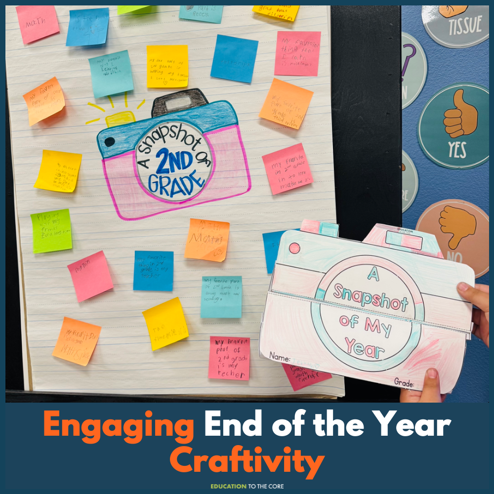 A Snapshot of My Year: End of the Year Craftivity