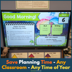 Editable Daily Slides Templates for ANY Grade