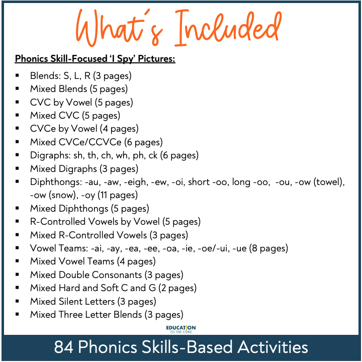I Spy Phonics