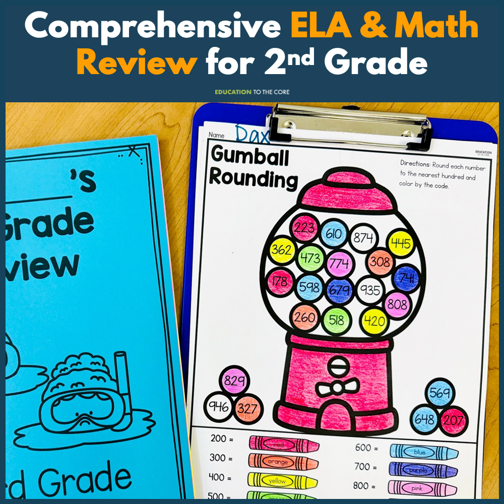 3rd Grade Summer Review Packet