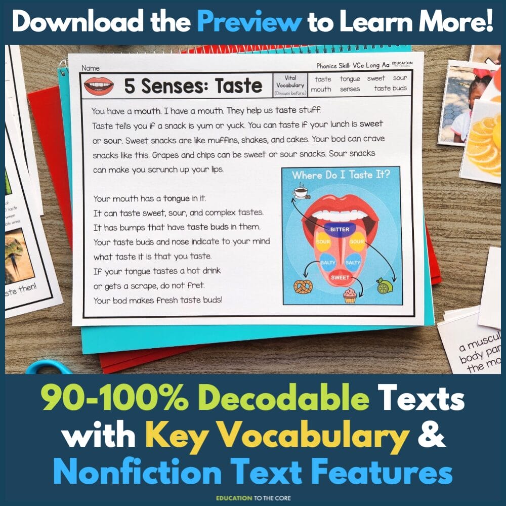Science of Reading Non-Fiction Decodable Passages Bundle